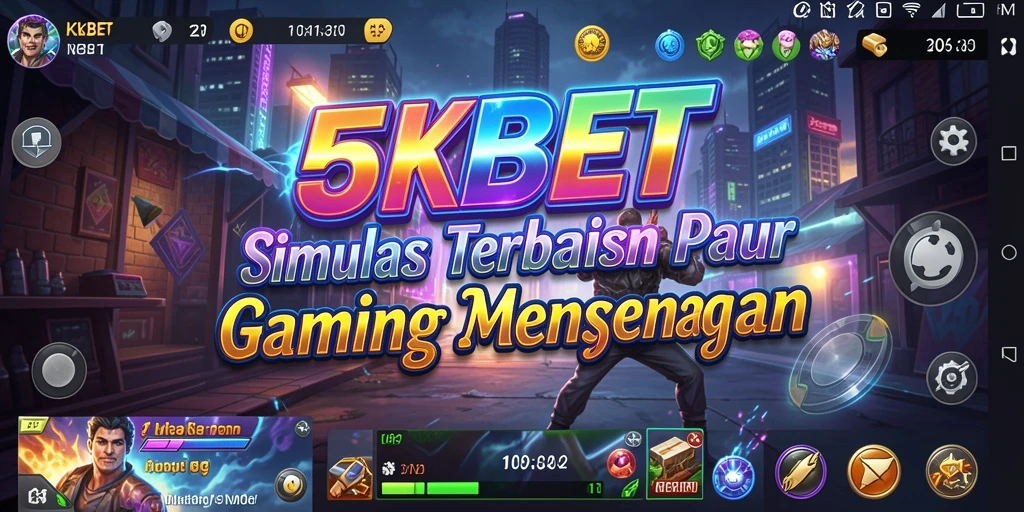 Tampilan gameplay simulasi yang mendebarkan dalam 55KBET.