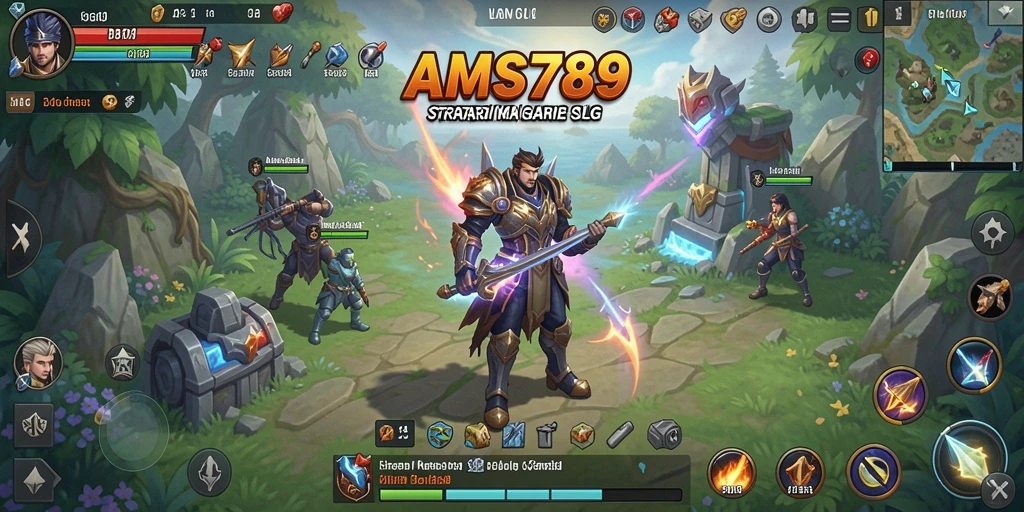 Tampilan menarik dari permainan SLG AMS789 yang penuh strategi.
