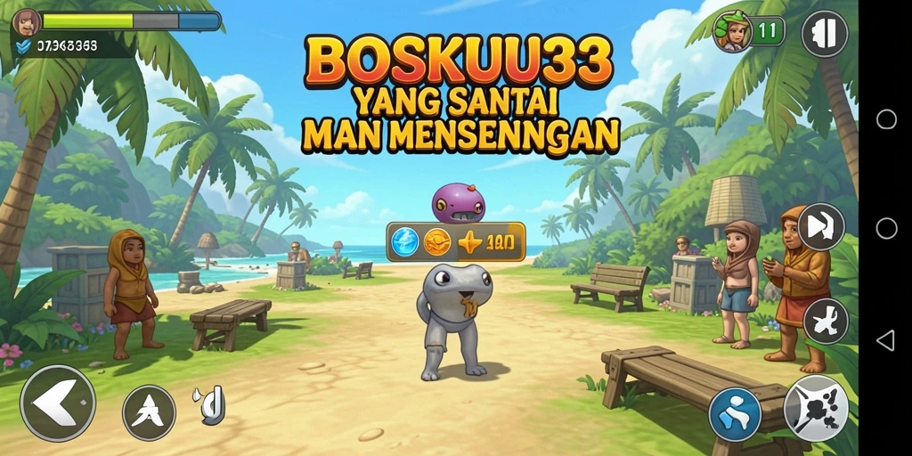 Tampilan gameplay seru dan menarik dari BOSKU33.