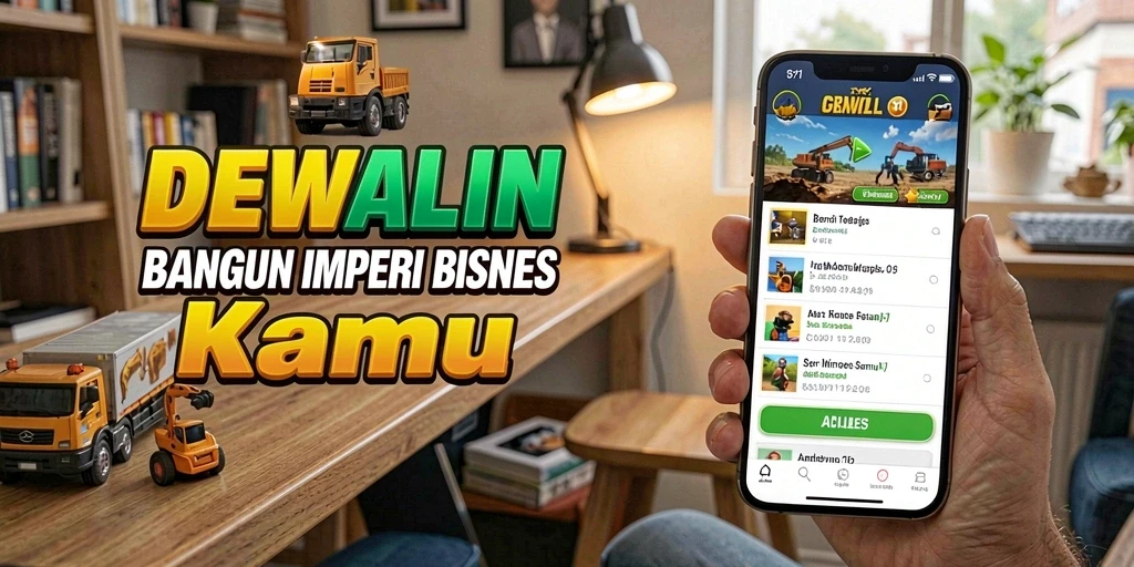 Tampilan gameplay DEWALIN yang menakjubkan dan mengasyikkan.
