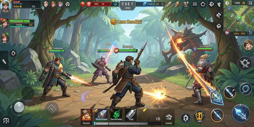 Screenshot gameplay FO8 menampilkan aksi mendebarkan dalam strategi SLG.