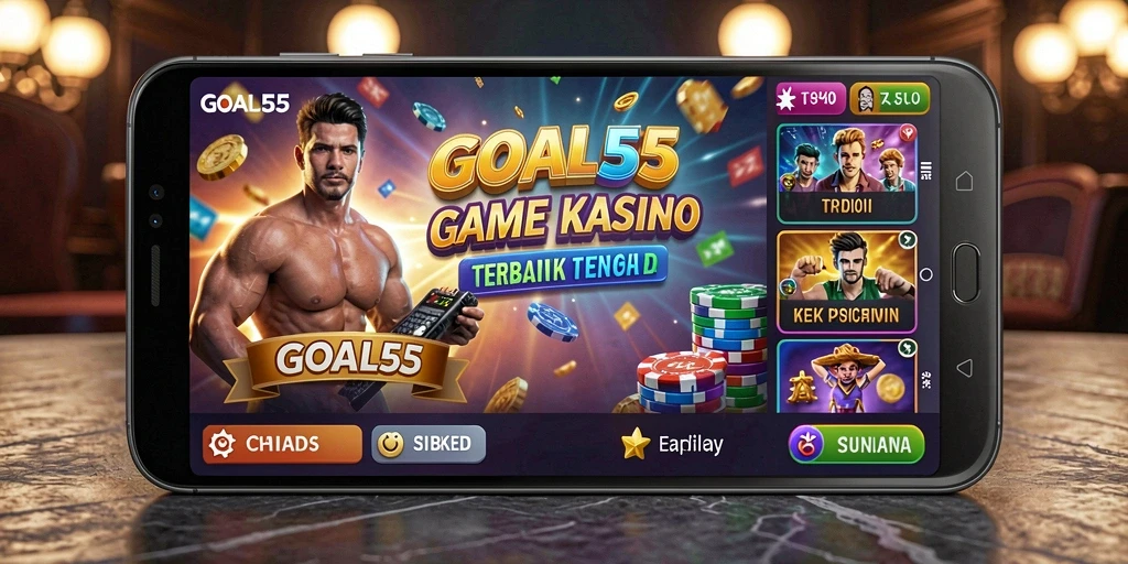 Screenshot gameplay menarik dari game Kasino GOAL55.