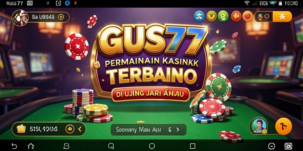 Gameplay GUS77 dengan grafis slot yang menarik.