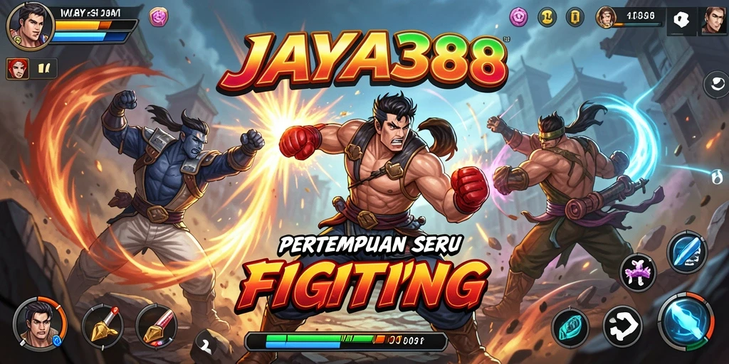 Gameplay pertempuran seru di JAYA388 dengan karakter unik.