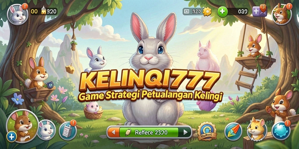 Tampilan gameplay KELINCI777 yang penuh aksi dan strategi.