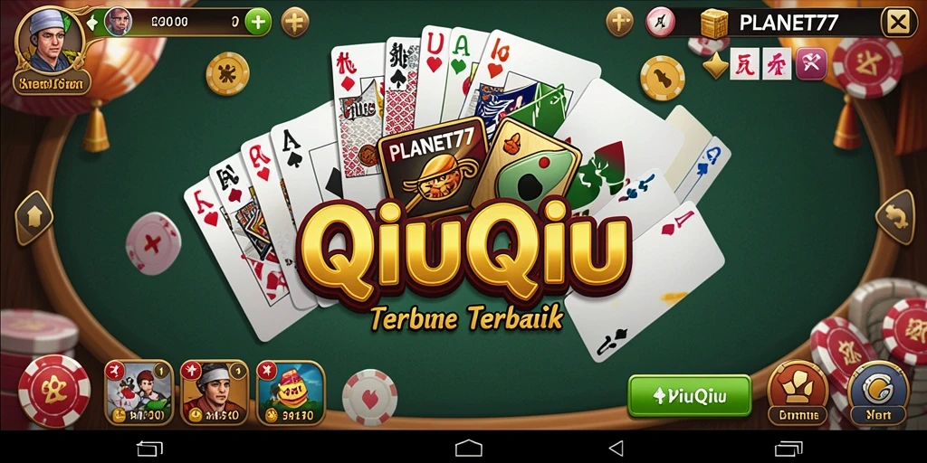 Screenshot gameplay QiuQiu PLANET77 yang menarik dan kompetitif.